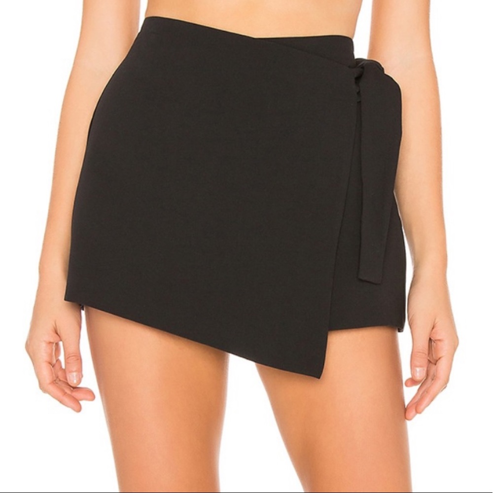 Endless rose asymmetrical skort